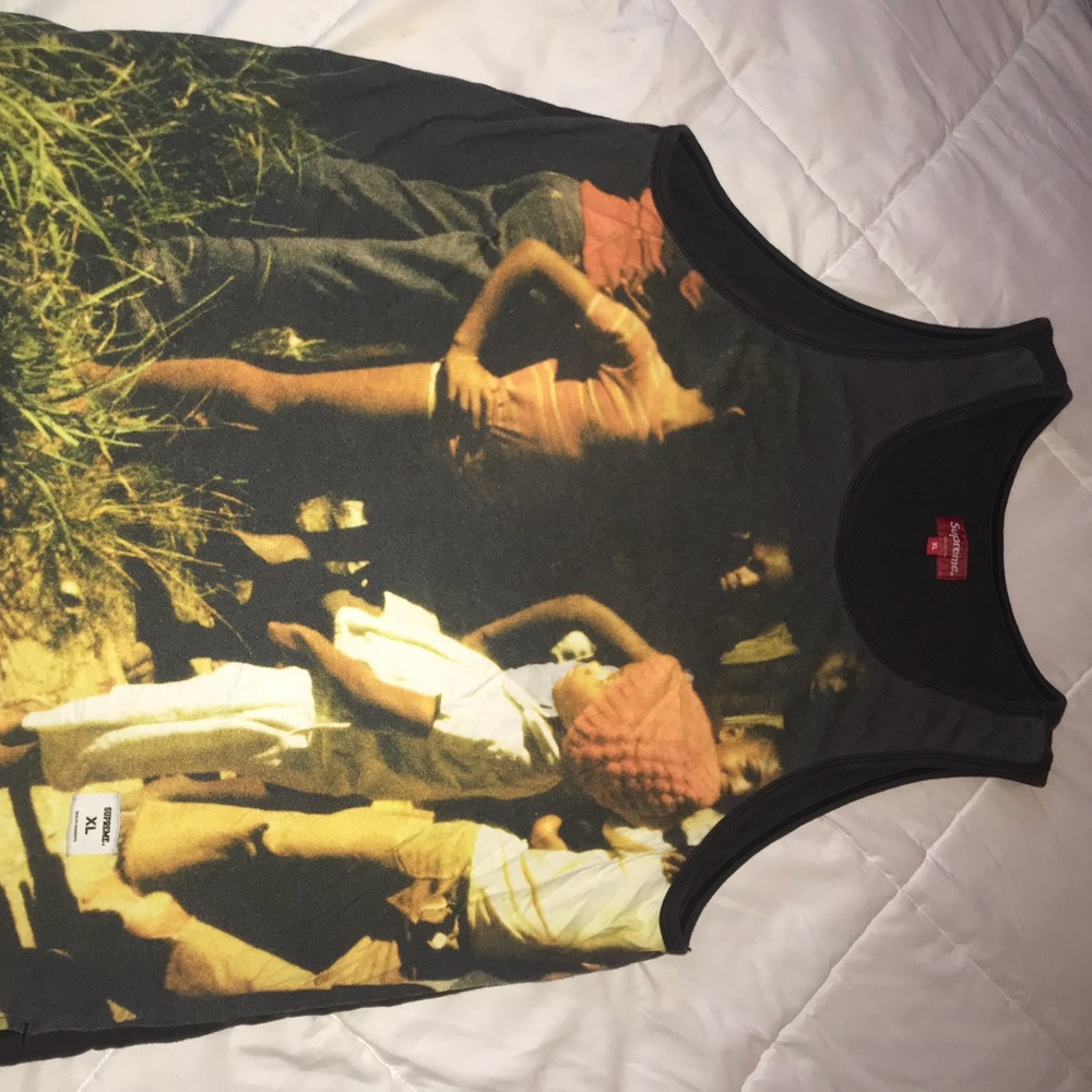 SUPREME 13SS Kingston Tanktop - Black XL